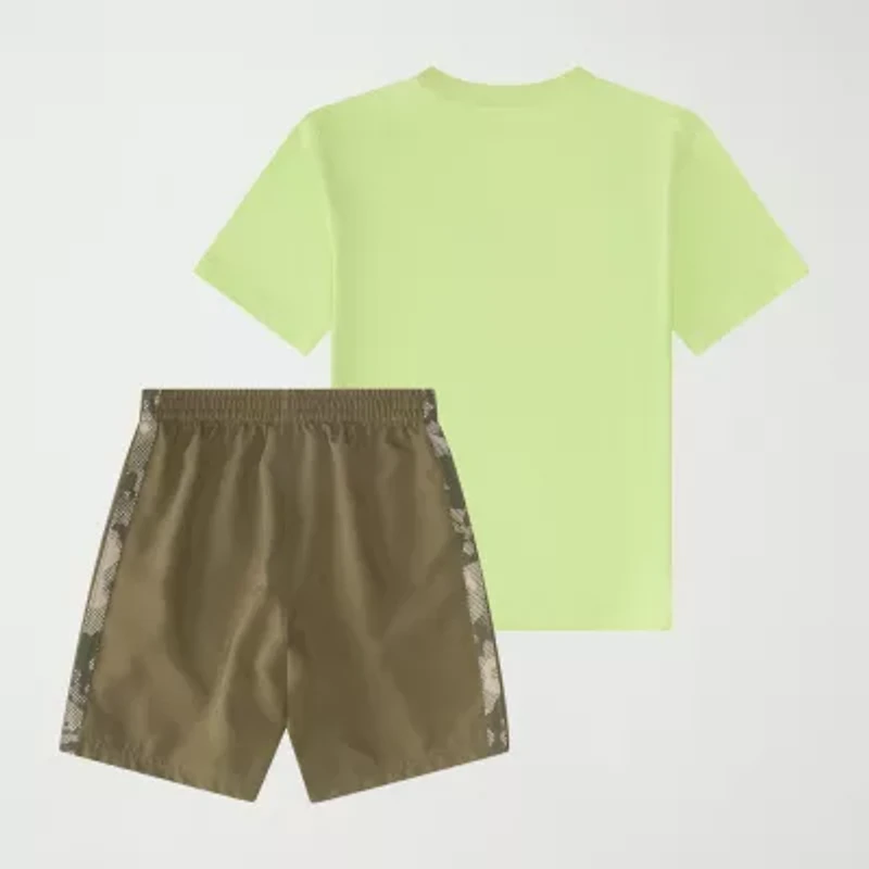 adidas Little Boys 2-pc. Short Set