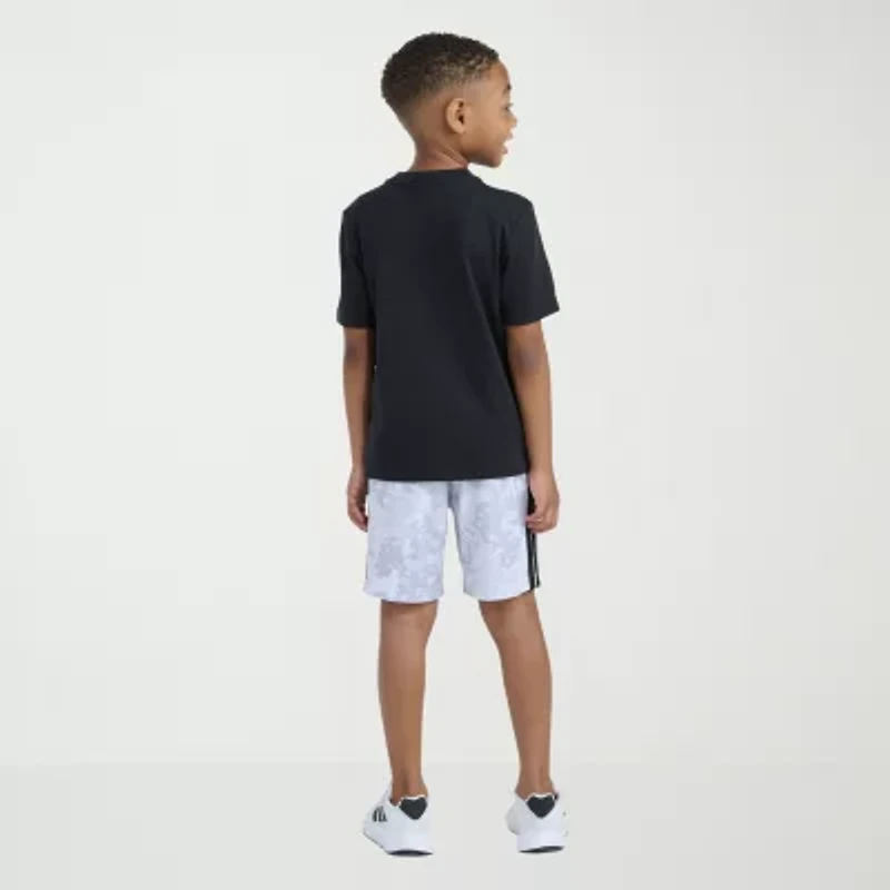 adidas Little Boys 2-pc. Short Set
