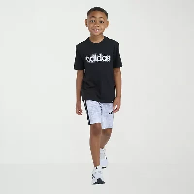 adidas Little Boys 2-pc. Short Set