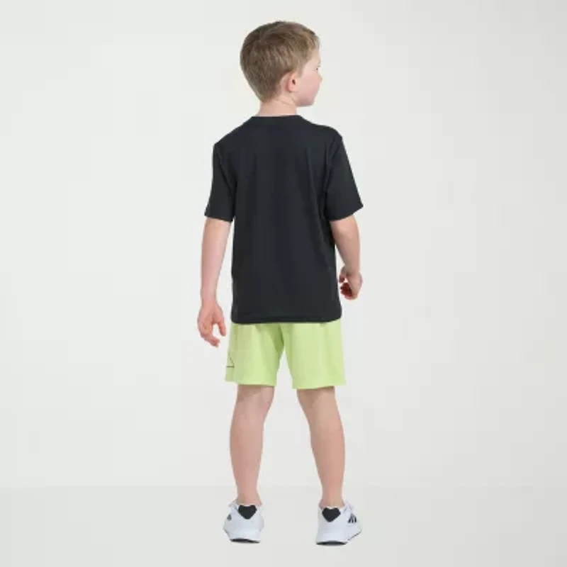 adidas Little Boys 2-pc. Short Set