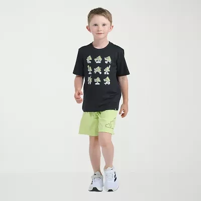 adidas Little Boys 2-pc. Short Set
