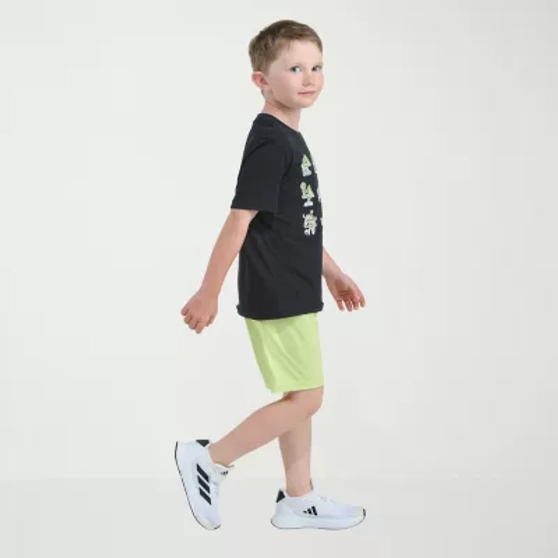 adidas Little Boys 2-pc. Short Set