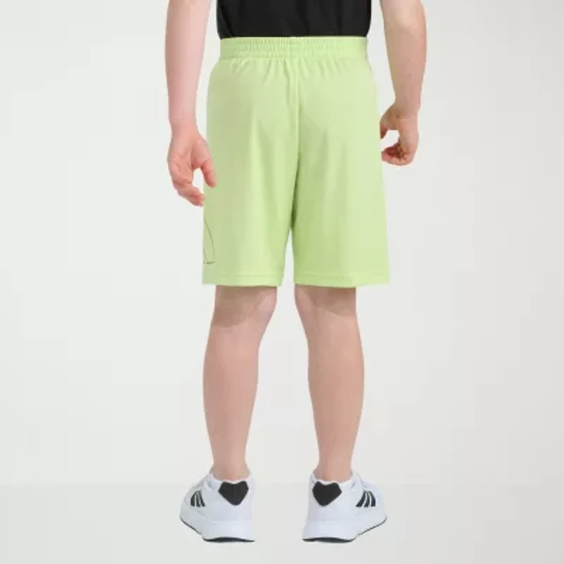 adidas Little Boys Mid Rise Pull-On Short