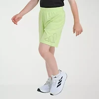 adidas Little Boys Mid Rise Pull-On Short