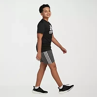 adidas Big Kid Boys Crew Neck Short Sleeve Regular Fit Graphic T-Shirt