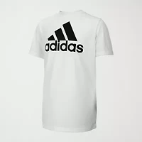 adidas Big Kid Boys Crew Neck Short Sleeve Regular Fit Graphic T-Shirt