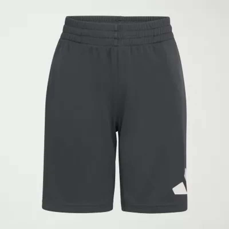 adidas Big Kid Boys Mid Rise Pull-On Short