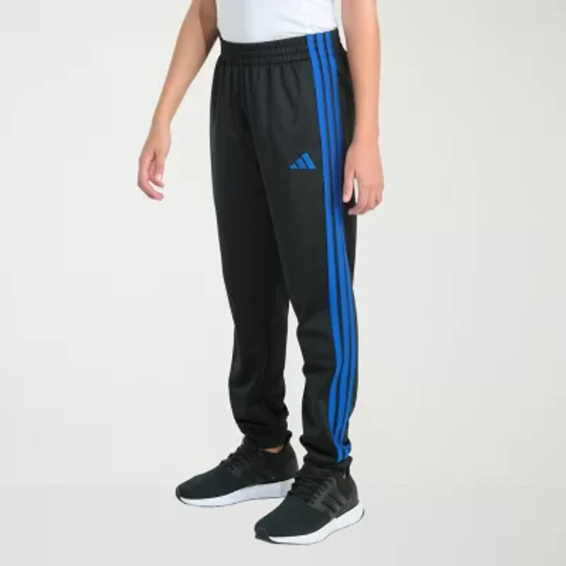 adidas Big Kid Boys Drawstring Waist Cuffed Mid Rise Regular Fit Jogger Pant