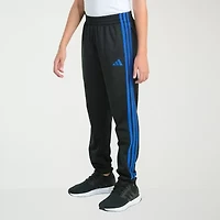 adidas Big Kid Boys Drawstring Waist Cuffed Mid Rise Regular Fit Jogger Pant