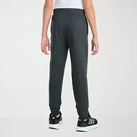 adidas Big Kid Boys Drawstring Waist Cuffed Mid Rise Slim Fit Jogger Pant
