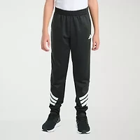 adidas Big Kid Boys Drawstring Waist Cuffed Mid Rise Regular Fit Fleece Jogger Pant