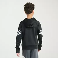 adidas Big Kid Boys Long Sleeve Fleece Active Hoodie