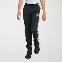adidas Iconic Tricot Big Kid Boys Mid Rise Regular Fit Cuffed Track Pant