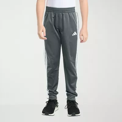 adidas Iconic Tricot Big Kid Boys Mid Rise Regular Fit Track Pant