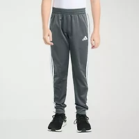 adidas Iconic Tricot Big Kid Boys Mid Rise Regular Fit Track Pant