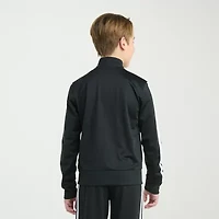 adidas Iconic Tricot Big Kid Boys Lightweight Track Jacket