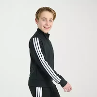 adidas Iconic Tricot Big Kid Boys Lightweight Track Jacket