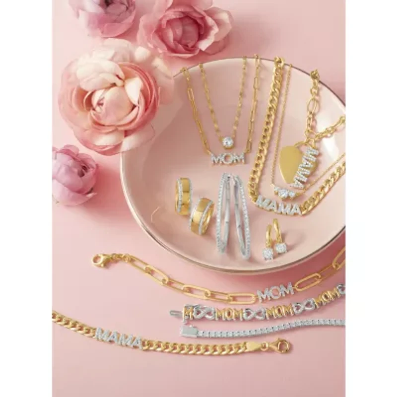 Diamond Addiction (G-H / Si2-I1) Womens 1/ CT. T.W. Lab Grown White Diamond 14K Gold Over Silver Round 16 Inch Pendant Necklace