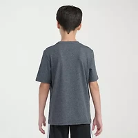 adidas Big Kid Boys Crew Neck Short Sleeve Regular Fit Graphic T-Shirt