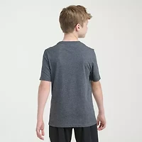 adidas Big Kid Boys Crew Neck Short Sleeve Regular Fit Graphic T-Shirt