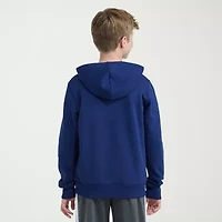 adidas Big Kid Boys Long Sleeve Fleece Active Hoodie