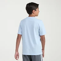adidas Big Kid Boys Crew Neck Short Sleeve Regular Fit Graphic T-Shirt