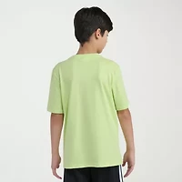 adidas Big Kid Boys Crew Neck Short Sleeve Regular Fit Graphic T-Shirt