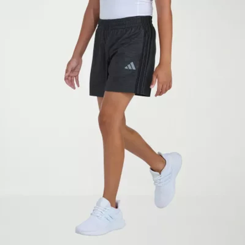 adidas Big Kid Boys Mid Rise Pull-On Short