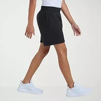 adidas Big Kid Boys Mid Rise Fleece Pull-On Short