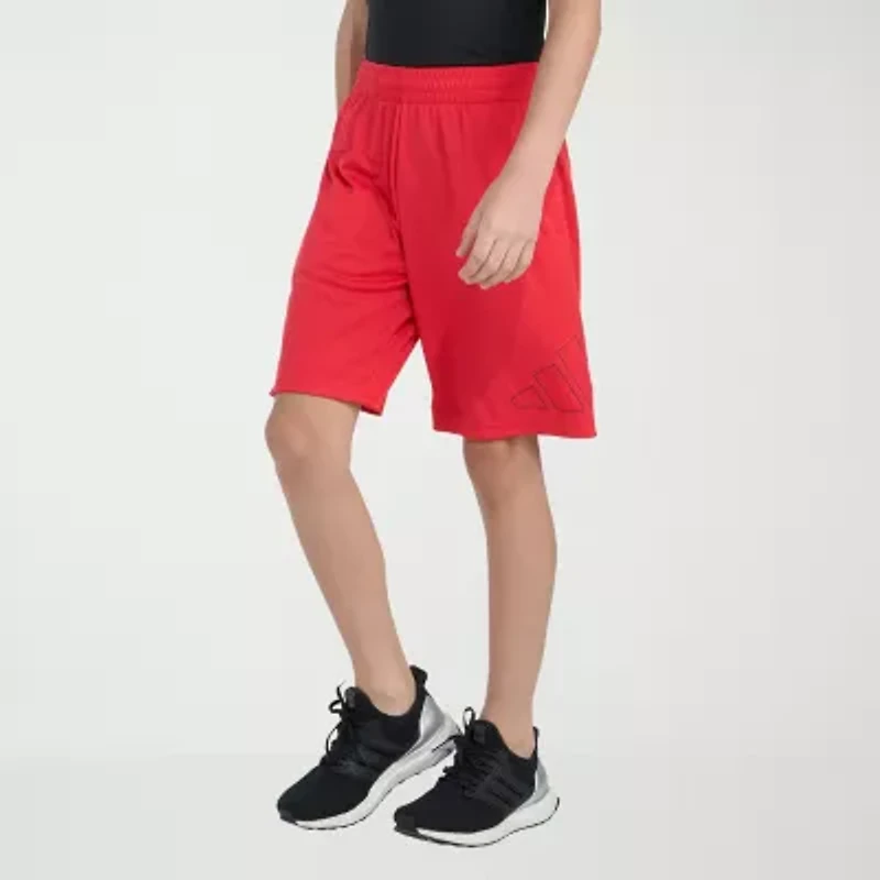 adidas Big Kid Boys Mid Rise Pull-On Short