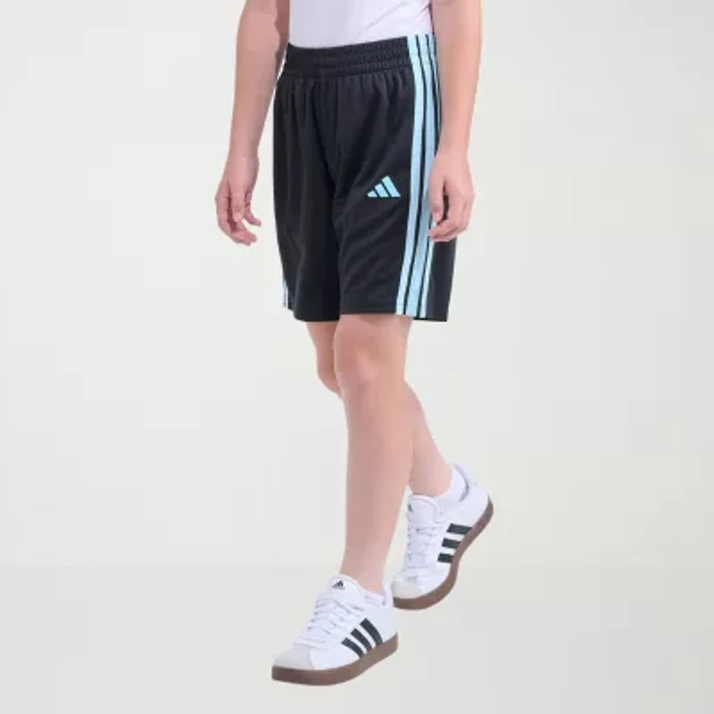 adidas Big Kid Boys Mid Rise Pull-On Short