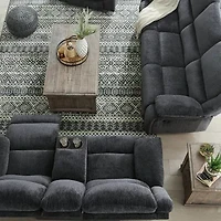Signature Design by Ashley® Dryden Pad-Arm Reclining Sofa