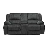 Signature Design by Ashley® Dryden Pad-Arm Reclining Loveseat