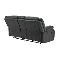 Signature Design by Ashley® Dryden Pad-Arm Reclining Loveseat