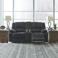 Signature Design by Ashley® Dryden Pad-Arm Reclining Loveseat