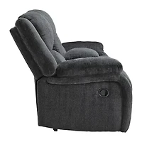 Signature Design by Ashley® Dryden Pad-Arm Reclining Loveseat