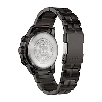 Citizen Mens Chronograph Gray Stainless Steel Bracelet Watch Cb5887-55h