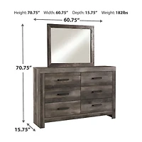 Signature Design by Ashley® Wymer Dresser and Mirror
