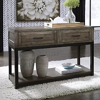 Signature Design by Ashley® Johurst Collection 2-Drawer Storage Console Table