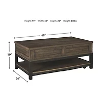 Signature Design by Ashley® Johurst Collection Lift-Top Coffee Table