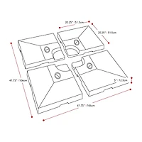 Heavy Offset Patio Umbrella Base