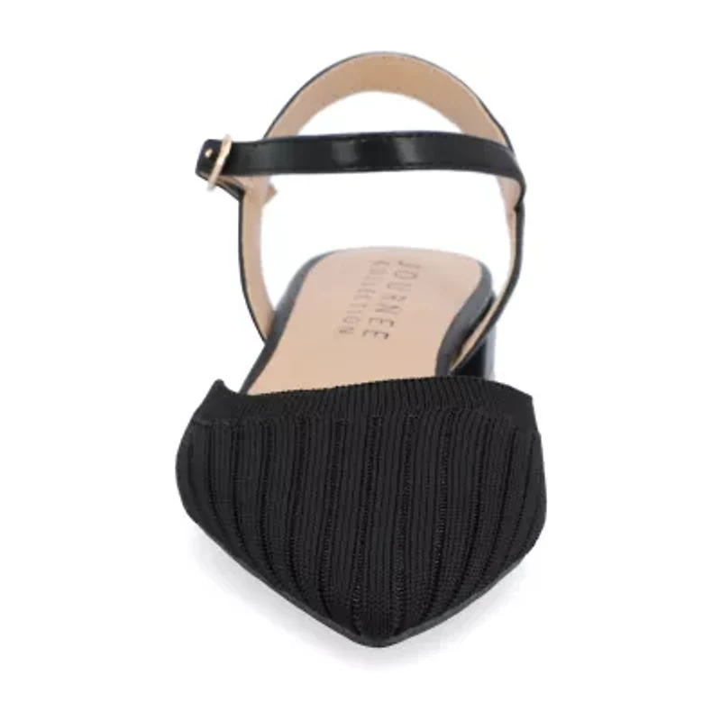 Journee Collection Ansley Womens Pointed Closed Toe Ballet Flats