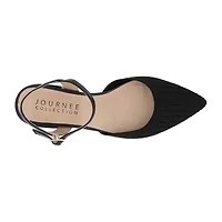 Journee Collection Ansley Womens Pointed Closed Toe Ballet Flats