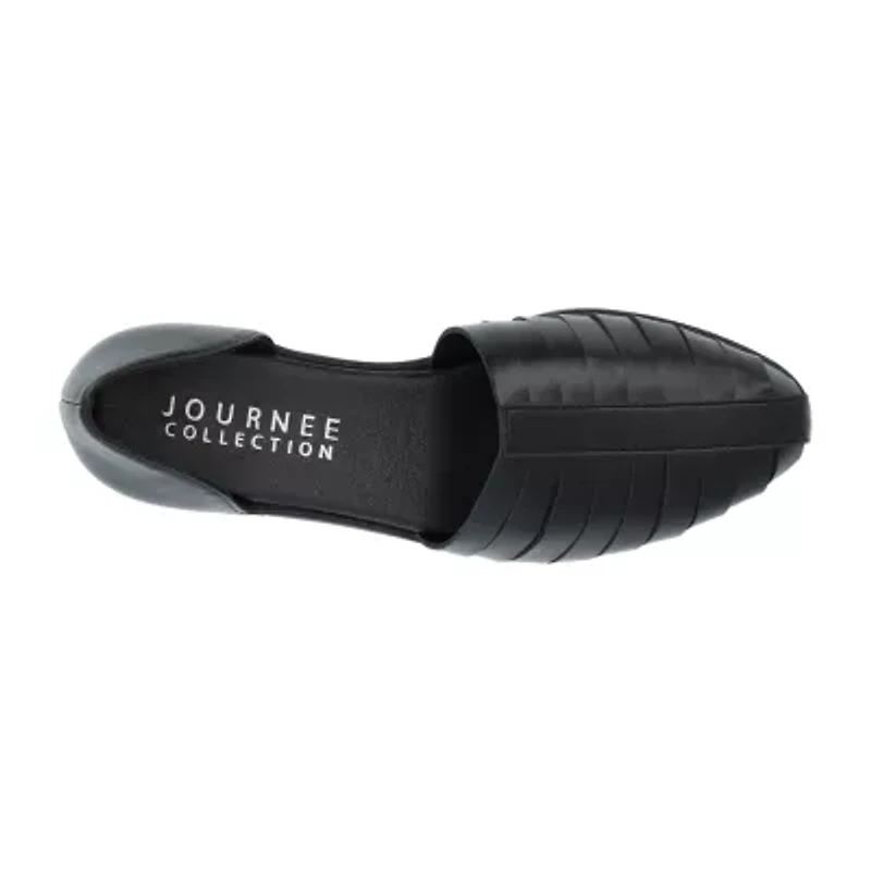 Journee Collection Anyah Womens Pointed Ballet Flats