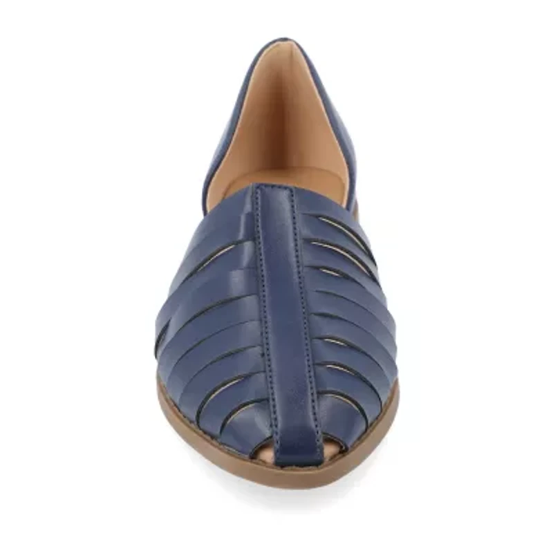 Journee Collection Anyah Womens Pointed Ballet Flats