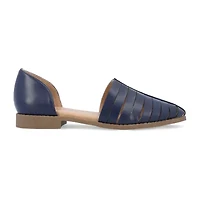 Journee Collection Anyah Womens Pointed Ballet Flats