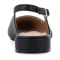 Journee Collection Bertie Womens Pointed Closed Toe Ballet Flats