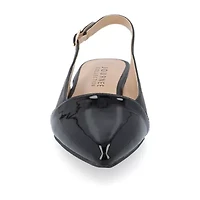 Journee Collection Bertie Womens Pointed Closed Toe Ballet Flats