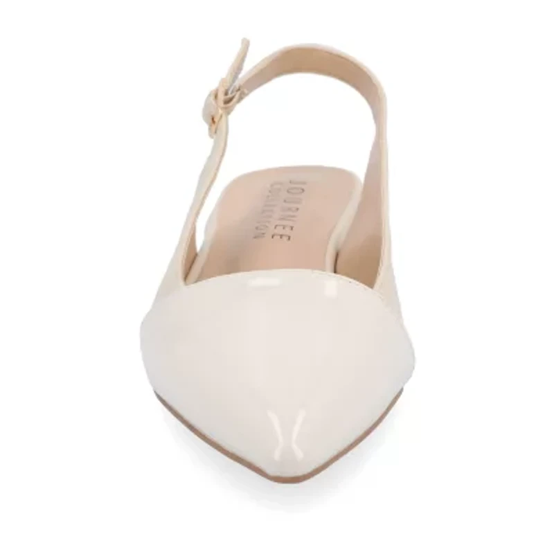 Journee Collection Bertie Womens Pointed Closed Toe Ballet Flats