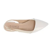 Journee Collection Bertie Womens Pointed Closed Toe Ballet Flats